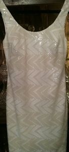 Adrian Mattox sequin dress