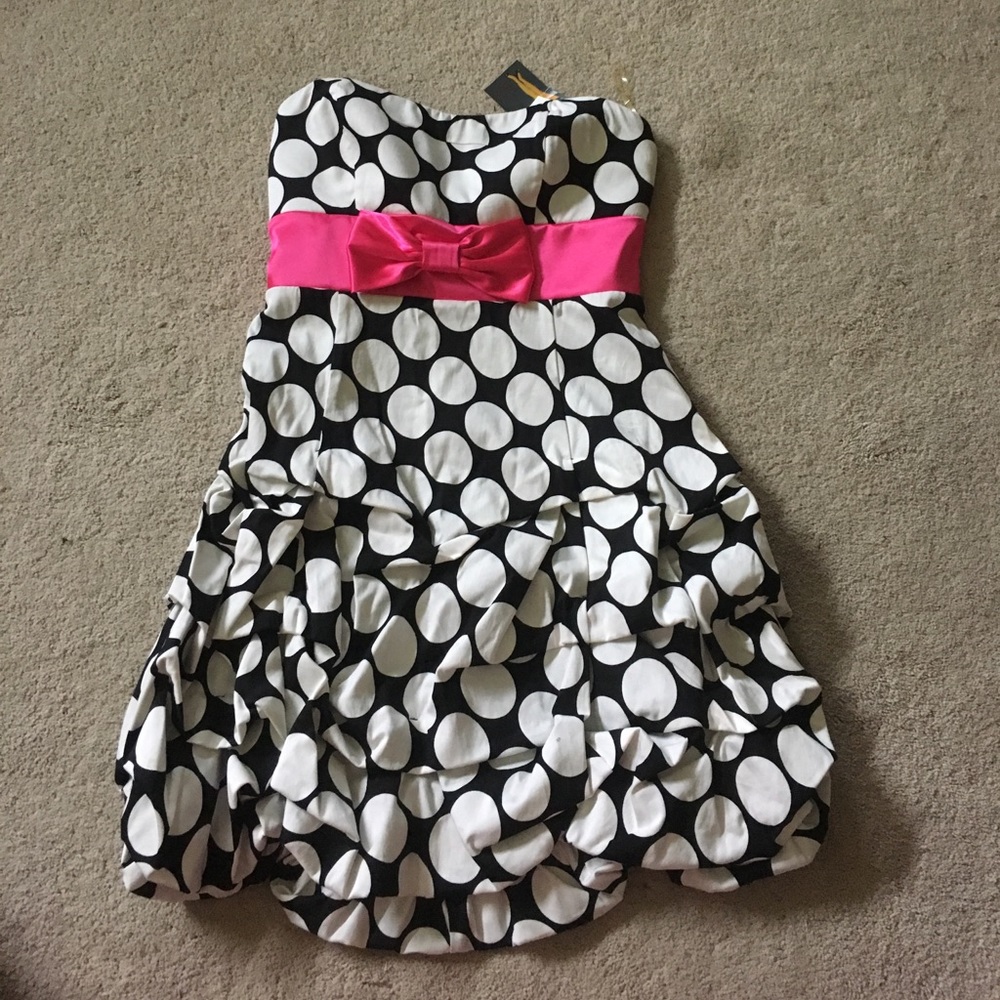Polka-dot dress
