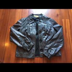Michael Kors leather jacket