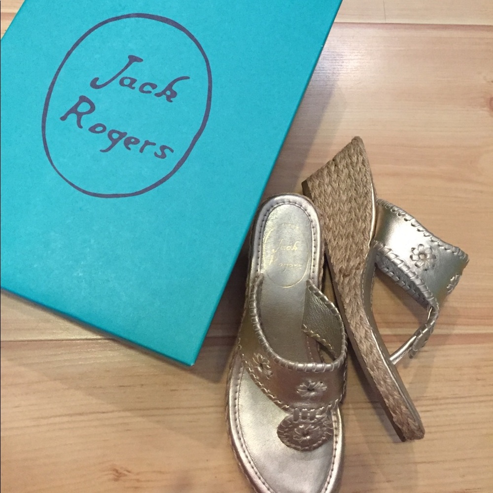 🌻MARBELLA MID WEDGE JACK ROGERS🌻
