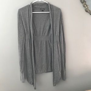 Express Grey Cardigan