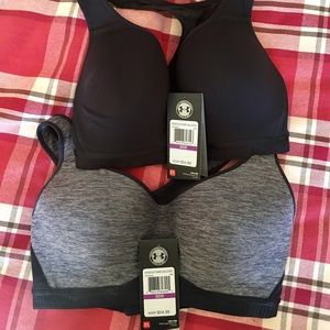 BUNDLE OF TWO Under Armour HeatGear High Support