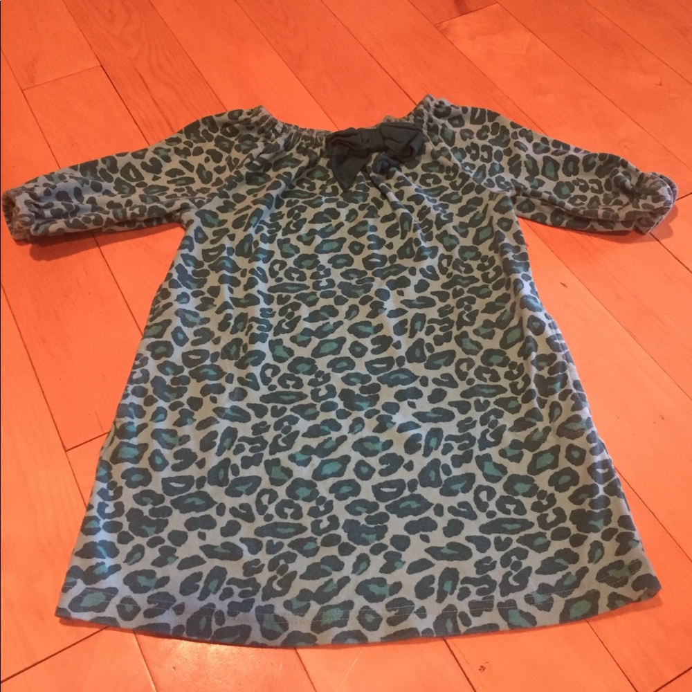 ⭐️5 for $15⭐️ 3/4 slv animal print pocket dress.