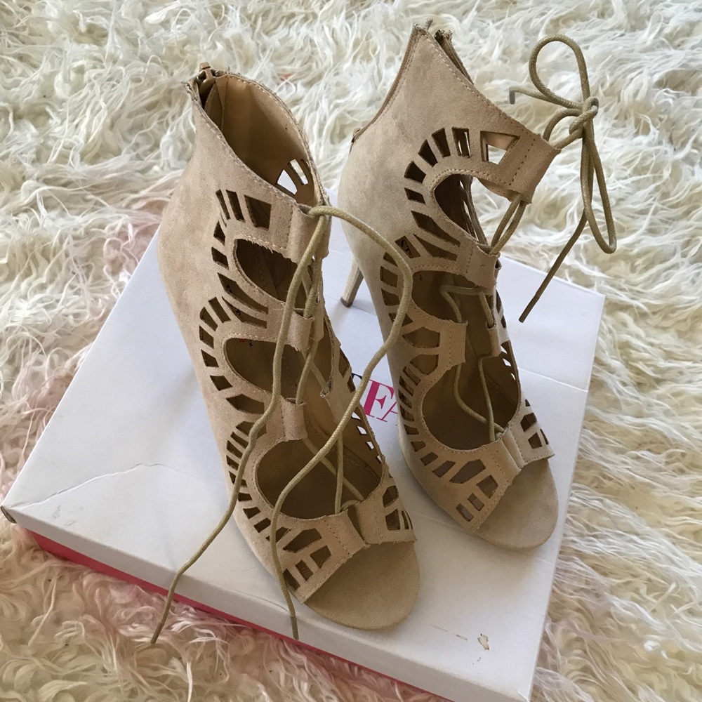 Lace up Heels