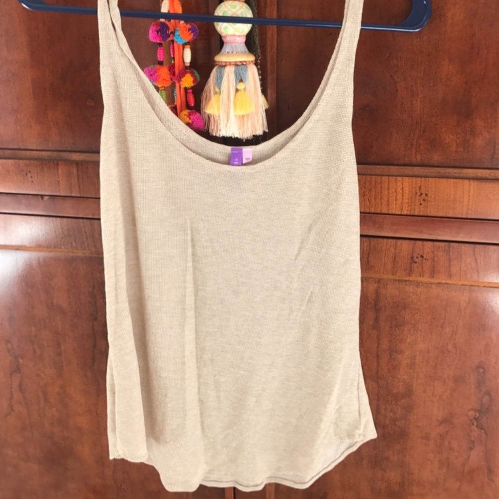 LF Tan Top by Emma and Sam size M