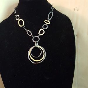 Metal 18" adjustable necklace