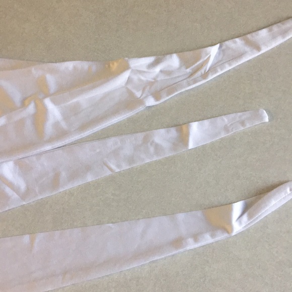 'Tori' Triple Tie White Top - Picture 4 of 4