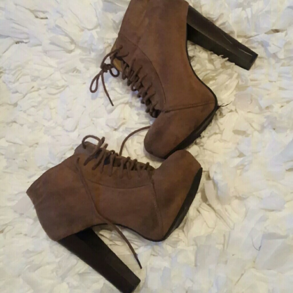 Fall tan Booties