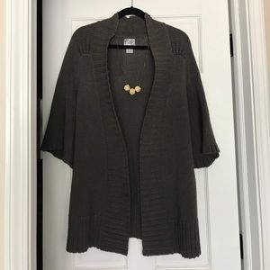 Kimono Sleeve Long Cardigan.  Tabatha brand.