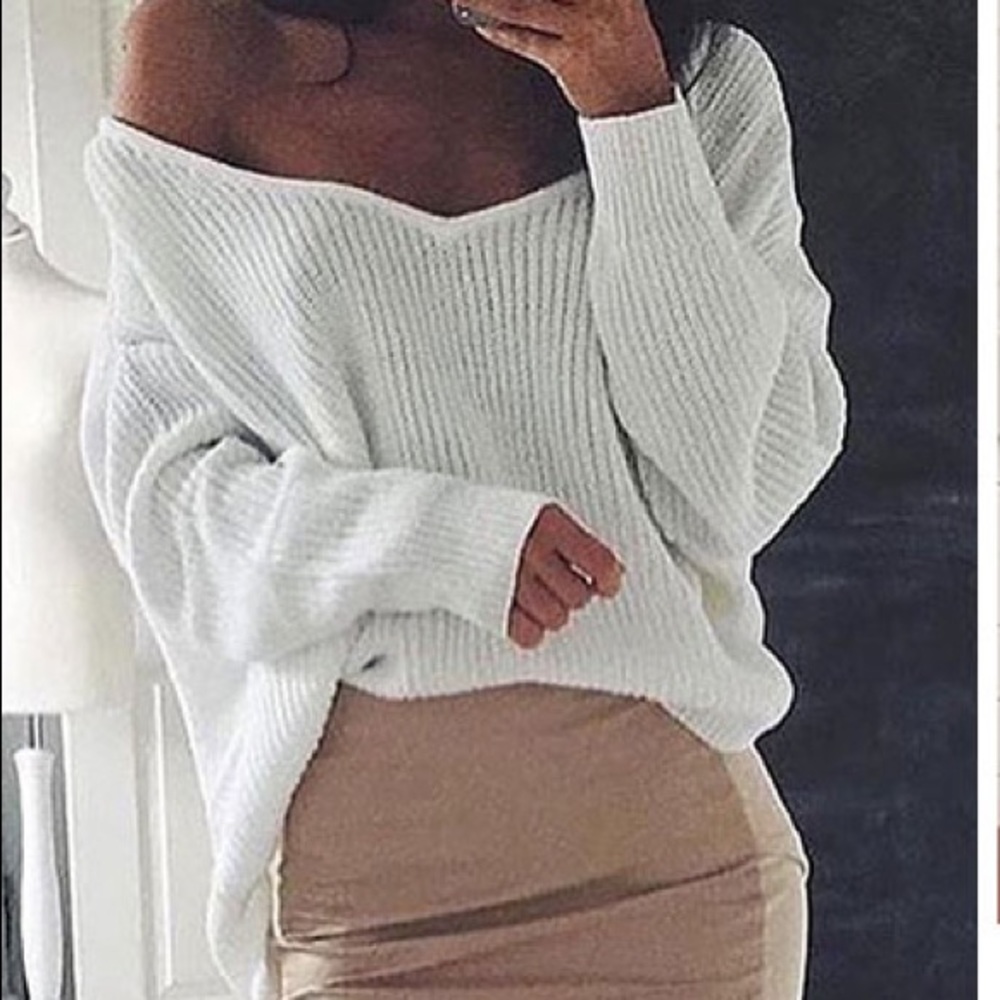 'Amanda' High Low  Sweater - Picture 4 of 7