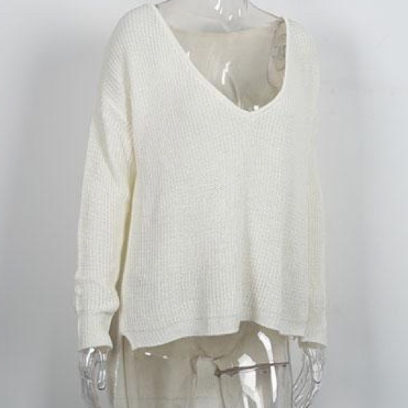'Amanda' High Low  Sweater - Picture 6 of 7