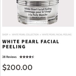 Lionesse white pearl facial peel