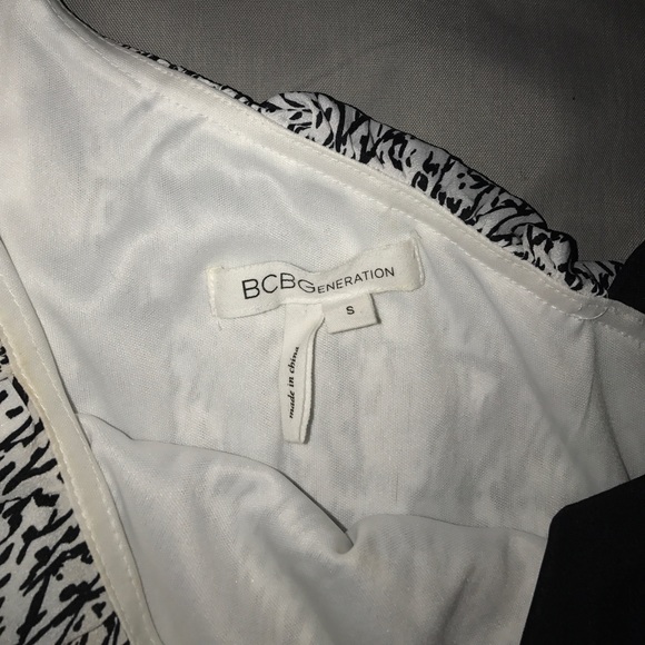 BCBG one shoulder cocktail dress. - Picture 3 of 7