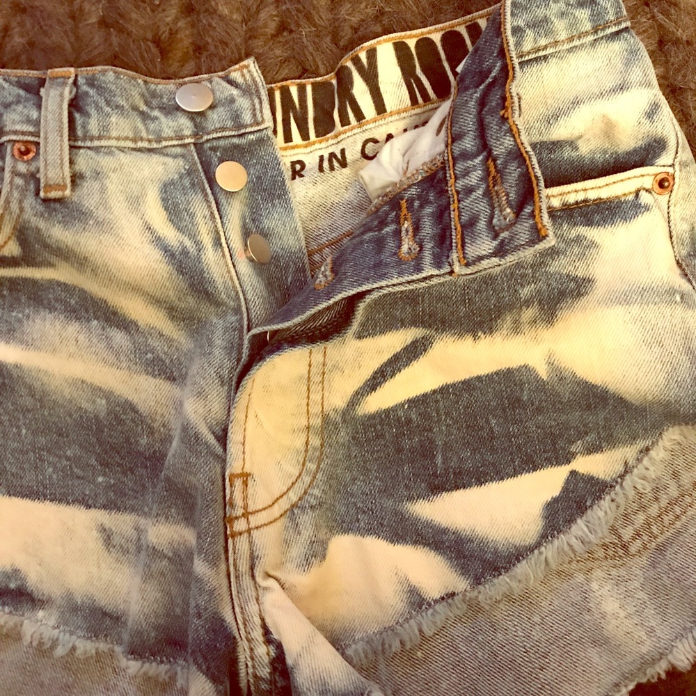 Laundry Room- shark denim shorts (Beyoncé jacket!)