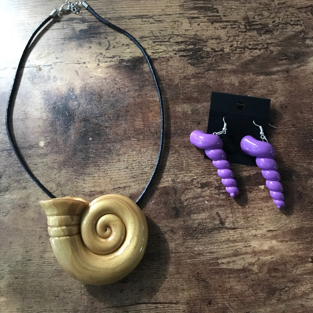 Ursula costume jewelry set