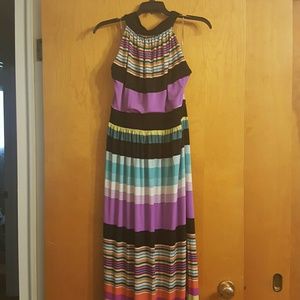 Cute striped halter dress