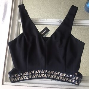 Embellished crop top!