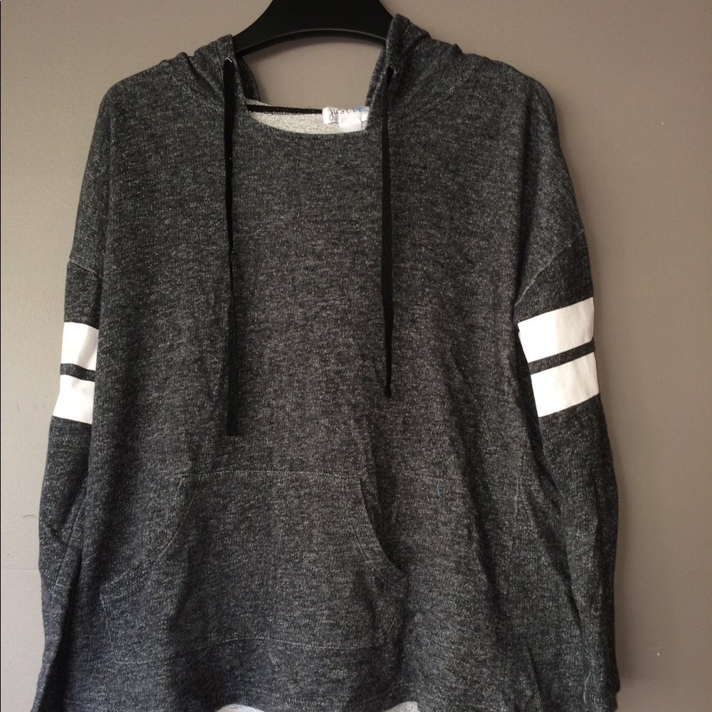 Cute v neck hoodie