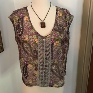 Boho paisley blouse by h.i.p. 🌸🍃