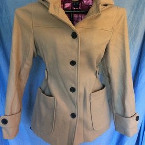 GAP peacoat with hood
