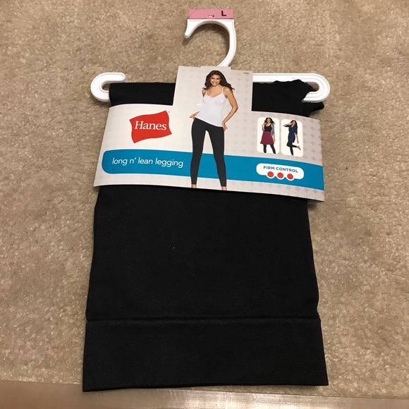 Hanes long and lean legging shape wear black - Picture 2 of 8