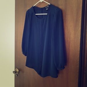 Forever21 Navy Blouse