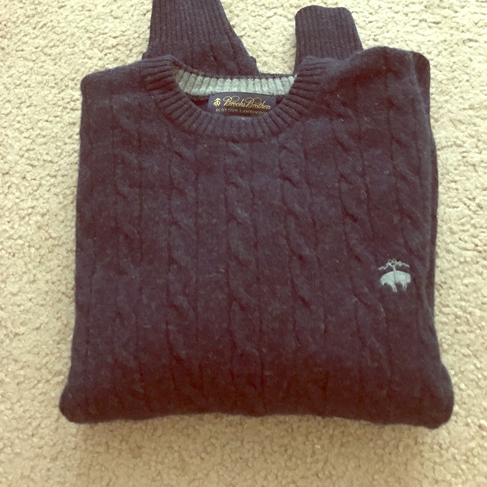 Brooks Brothers Men's Lambswool Sweater