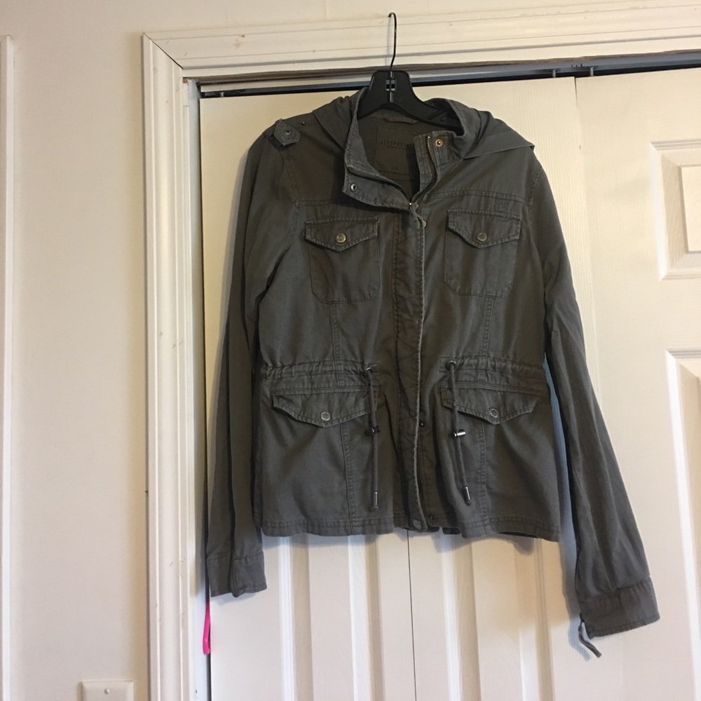 Dark grey denim jacket