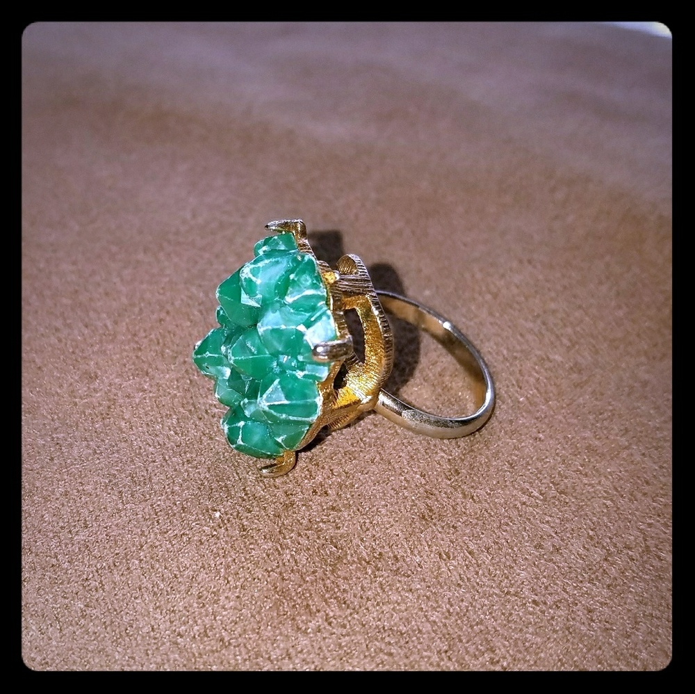 Jade Green Ring