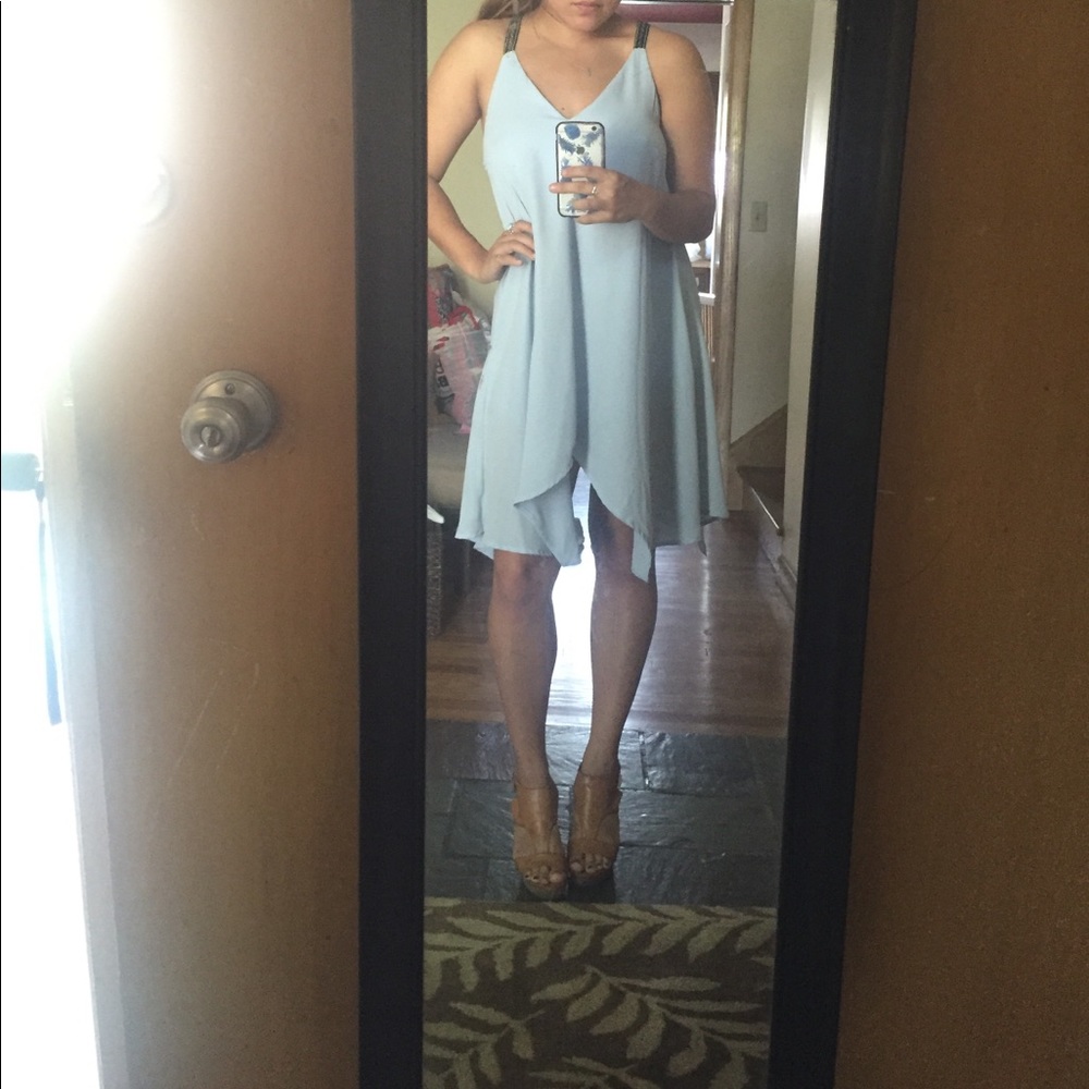 Baby blue Tobi dress