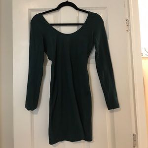 American Apparel Scoop Back Bodycon Dress