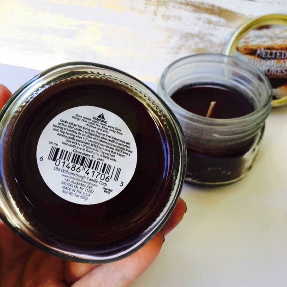 Melted Chocolate π« S'mores candle set yummy jars - Picture 4 of 6