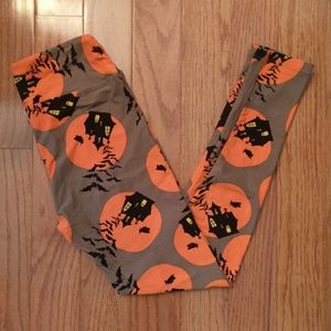 New Halloween Haunted House Leggings