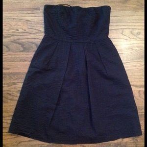 J Crew Cotton Strapless Dress