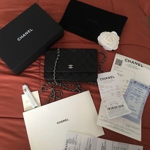 CHANEL WOC CAVIAR