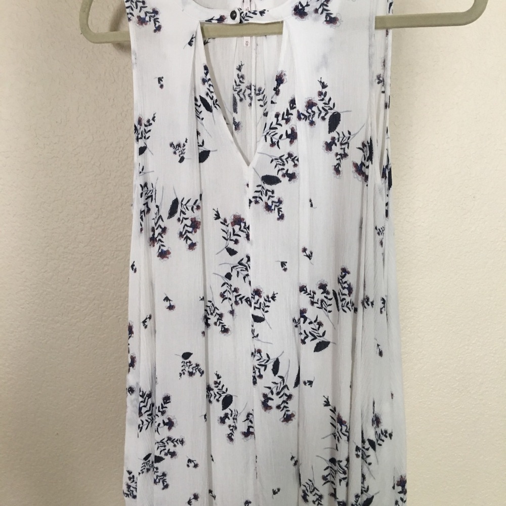 Free people sleeveless keyhole tunic - Picture 3 of 5