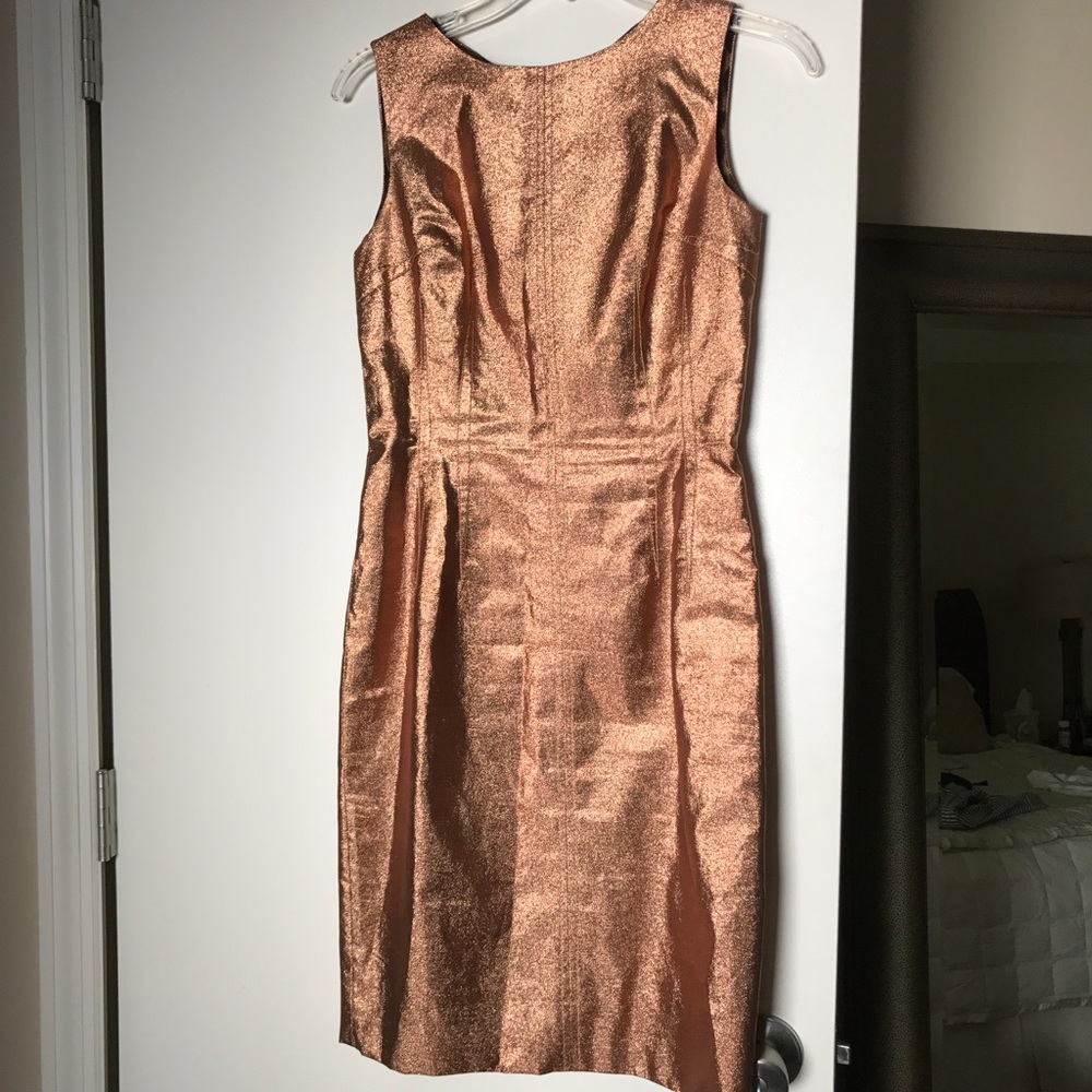 Dolce & Gabbana copper dress