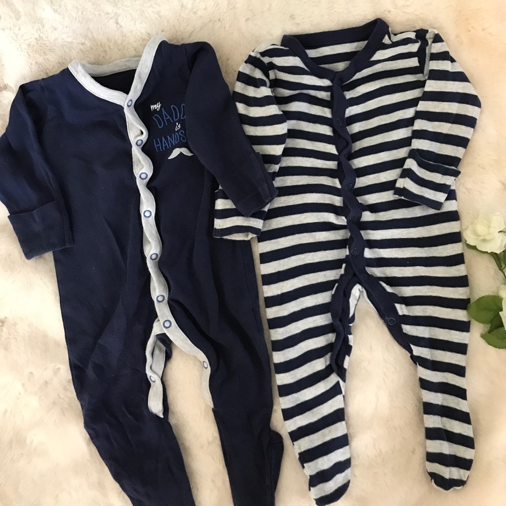 🔥HOT DEAL!🔥Bundle baby boy onesies brand M