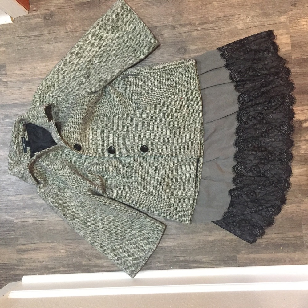 Dress coat and skirt