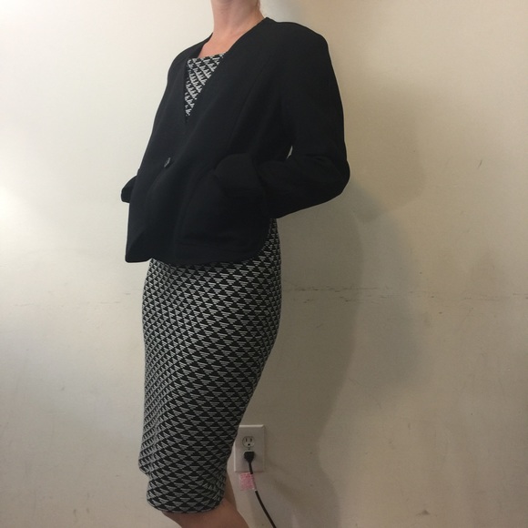 Theyskens Theory Jeda Black Structured Blazer - Picture 2 of 8