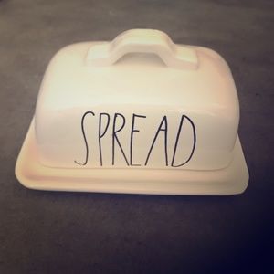 Rae Dunn butter dish - spread