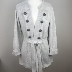 Apt 9 cardigan sweater with belt Large