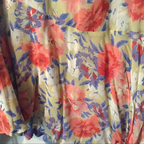 Reversible Floral Skirt - Picture 3 of 4