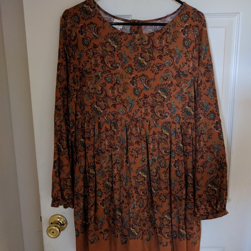 Floral vintage dress