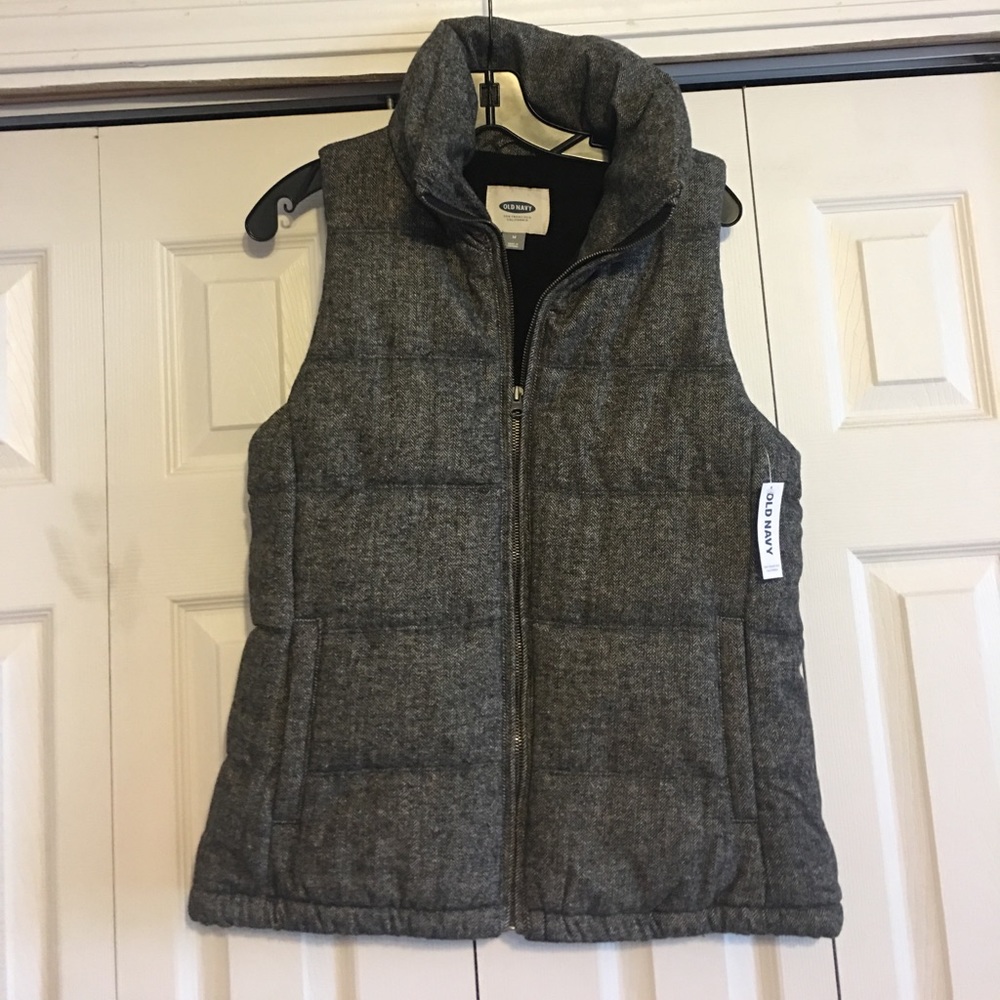 Grey Old Navy vest