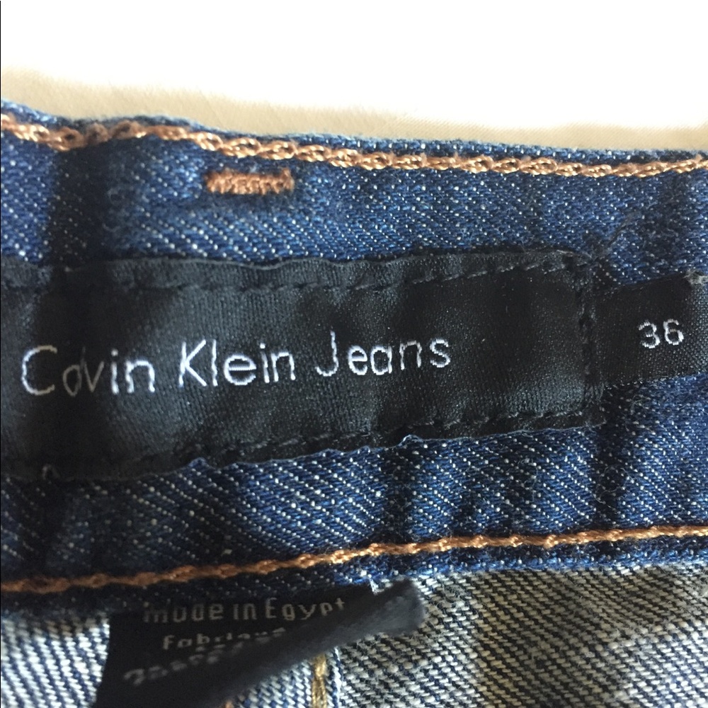 Calvin Klein blue jeans 36x30