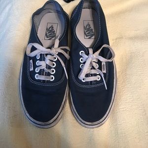 Size 7 men/8.5 women authentic Lo-Pro Vans.