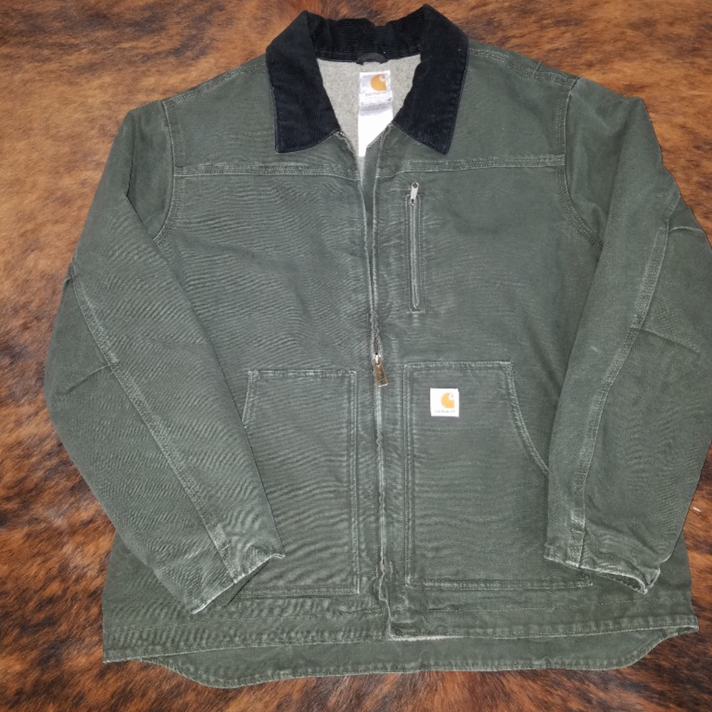 Carhartt Sandstone Duck Ridge Coat Women's XL