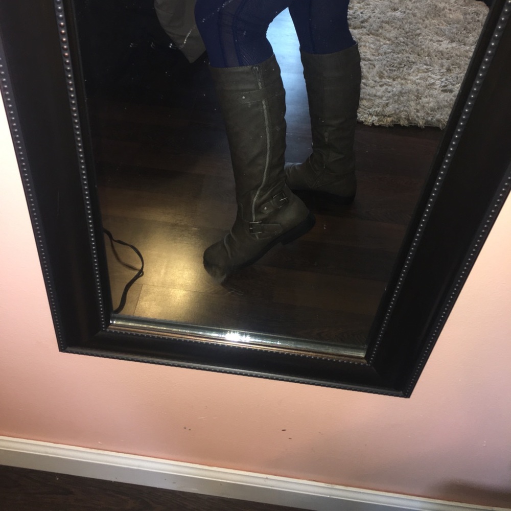 Knee high boots