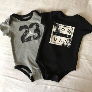2 Air Jordan Onsies